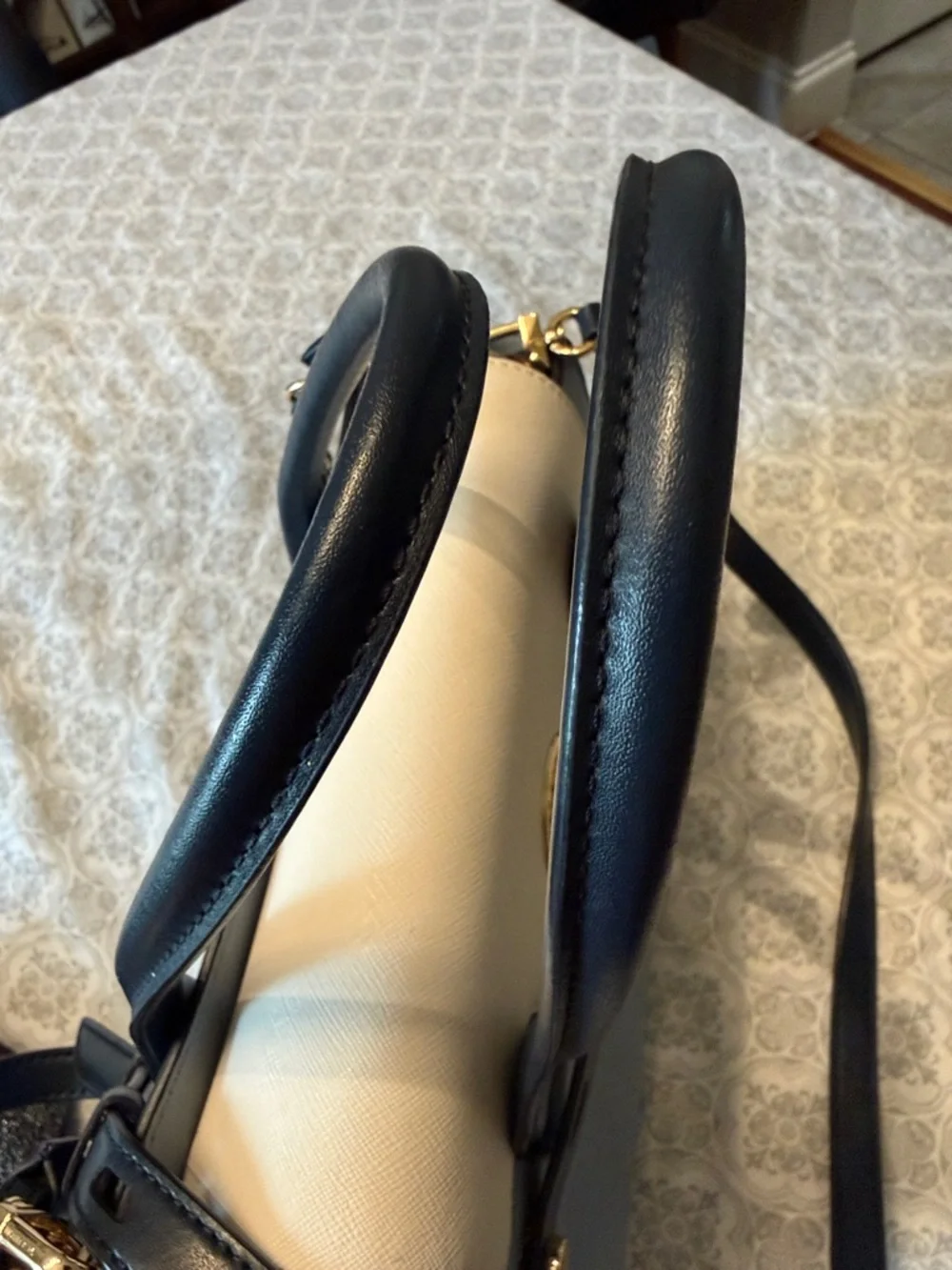 Michael Kors Carmen Flap Belted Satchel - Picture 12 of 16
